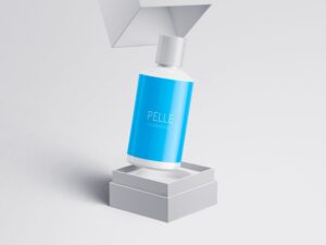 Pelle Cosmetics Bottles Packaging Design