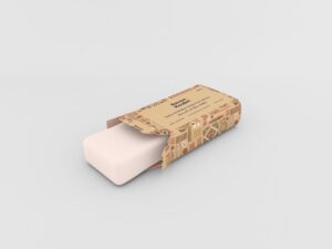 Savon Koubri Beige Soap Packaging Design