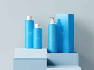 Pelle Cosmetics Bottles Packaging Design